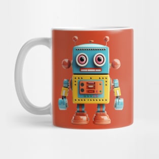 Retro Bot Toy Mug